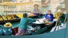  Presentation with food market - 