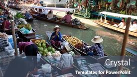  Presentation with food market - 