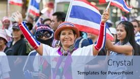  Presentation with government - Audience pleasing PPT layouts consisting of business investment development venture market backdrop and a light gray colored foreground