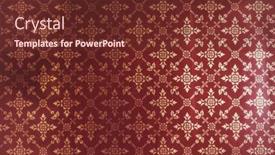  Presentation with tapestry - Audience pleasing theme consisting of bangkok-march-16-tapestry-art backdrop and a tawny brown colored foreground