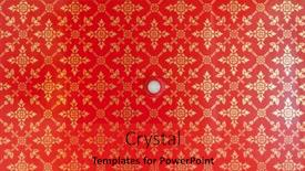  Presentation with tapestry - Presentation theme having bangkok-march-16-tapestry-art background and a red colored foreground