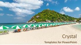  Presentation with island - Audience pleasing PPT layouts consisting of bangkok pattaya tour - view of nang yuan island backdrop and a lemonade colored foreground