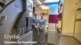  Presentation with members - Presentation featuring bangkok-thailand-circa-january-2020 background and a tawny brown colored foreground