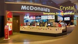  Presentation with thailand food - PPT theme with bangkok-thailand-circa-january-2020 background and a tawny brown colored foreground