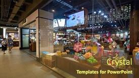  Presentation with retail shopping center - 