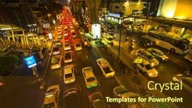  Presentation with government policy - Cool new presentation design with bangkok-thailand-dec-18-2014 backdrop and a tawny brown colored foreground