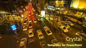  Presentation with government policy - Presentation design having bangkok-thailand-dec-18-2014 background and a tawny brown colored foreground