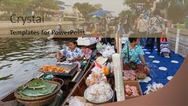  Presentation with food market - 