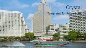  Presentation with boat river - 