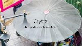  Presentation with thailand food - Beautiful slide deck featuring bangkok-thailand-january-24-unknown backdrop and a light gray colored foreground