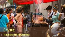  Presentation with food city - 