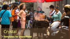  Presentation with food city - 