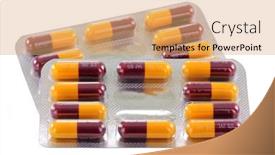  Presentation with penicillin - Colorful slide set enhanced with bangkok-thailand-march-2014-packages backdrop and a coral colored foreground