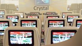  Presentation with passenger movements - Slide set having bangkok-thailand-september-09-2015 background and a soft green colored foreground