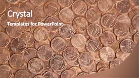  Presentation with america - Audience pleasing PPT layouts consisting of bank america - huge pile of the us backdrop and a coral colored foreground