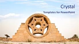  Presentation with palestine - Amazing slides having bank city of jericho palestine backdrop and a sky blue colored foreground