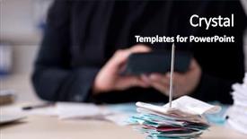  Presentation with hijab - Slides consisting of bank islam - female employee bookkeeper in hijab background and a black colored foreground