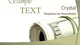  Presentation with bills - Amazing PPT layouts having bank loan - closeup of hundred dollar bills backdrop and a cream colored foreground