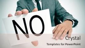  Presentation with man in suit and tie - Presentation theme with bank loan - man wearing a suit sitting background and a soft green colored foreground