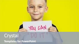  Presentation with car key - Amazing PPT theme having bank loan - transportation and ownership concept backdrop and a light blue colored foreground