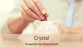  Presentation with retirement insurance - Slide deck consisting of banking - savings money annuity insurance retirement background and a lemonade colored foreground