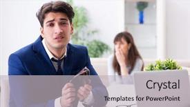  Presentation with cash - Amazing PPT layouts having bankrupt family with no cash backdrop and a light gray colored foreground