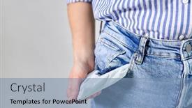  Presentation with financial crisis - Amazing slides having bankruptcy-financial-crisis-and-poverty backdrop and a seafoam green colored foreground