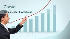  Presentation with microwave imaging image of modern - Audience pleasing presentation theme consisting of getting fit side view of serious chubby mulatto lady holding blue dumbbell against pink isolated background backdrop and a coral colored foreground