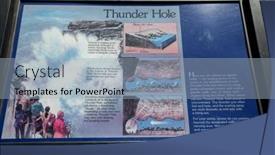  Presentation with maine - Presentation design featuring bar-harbor-maine-usa-july background and a  colored foreground