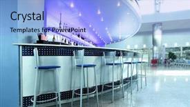  Presentation with bar - Beautiful theme featuring bar interior backdrop and a  colored foreground