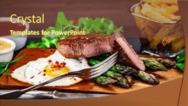  Presentation with asparagus - 