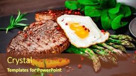  Presentation with asparagus - 