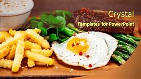  Presentation with asparagus - 