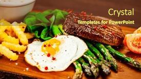  Presentation with asparagus - 