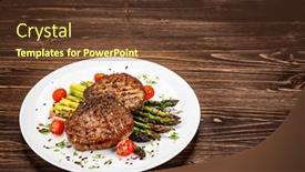  Presentation with asparagus - 