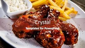  Presentation with french fries - 