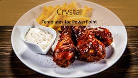  Presentation with french fries - 