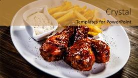  Presentation with french fries - 