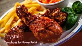  Presentation with french fries - 