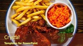  Presentation with french fries - 