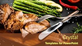  Presentation with asparagus - 