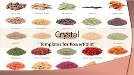  Presentation with barberry - Theme with barberry - set of different spices isolated background and a lemonade colored foreground