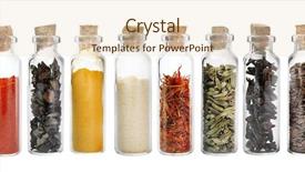  Presentation with barberry - PPT layouts having barberry - set of different spices background and a lemonade colored foreground