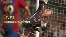  Presentation with bayern - PPT theme enhanced with barcelona-aug-22-goalkeeper-oliver background and a tawny brown colored foreground