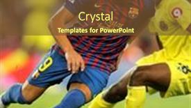  Presentation with camp - Colorful presentation theme enhanced with barcelona-aug-29-alexis-sanchez backdrop and a tawny brown colored foreground