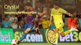  Presentation with camp - Audience pleasing slides consisting of barcelona-aug-29-cesc-fabregas backdrop and a tawny brown colored foreground