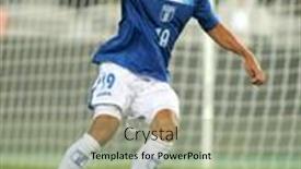  Presentation with olympic - PPT theme with barcelona-dec-28-honduran-player background and a mint green colored foreground