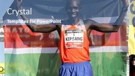  Presentation with current - Beautiful slide deck featuring barcelona-feb-2-kenyan-wilson backdrop and a ocean colored foreground