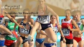  Presentation with great britain - Presentation theme having barcelona-july-10-pippa-woolven background and a coral colored foreground