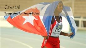  Presentation with gold medal - 